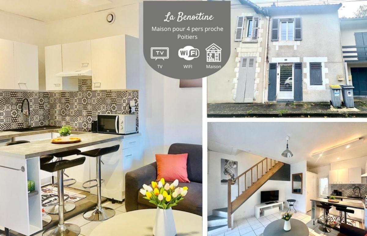 La Benoitine - Jolie Maison A Saint Benoit Экстерьер фото